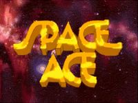 une photo d'Ã©cran de Space Ace sur Sega Mega-CD